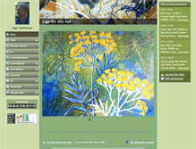 Tablet Screenshot of inger-dethlefsen.dk